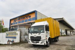 FIRST LIGHT DUTY TRUCKS KUZER DELIVERY BY TCIE N UD TRUCKS